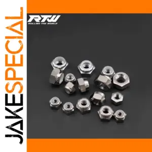 Titanium Alloy Lock Nut M3/M4/M5 for Vehicles