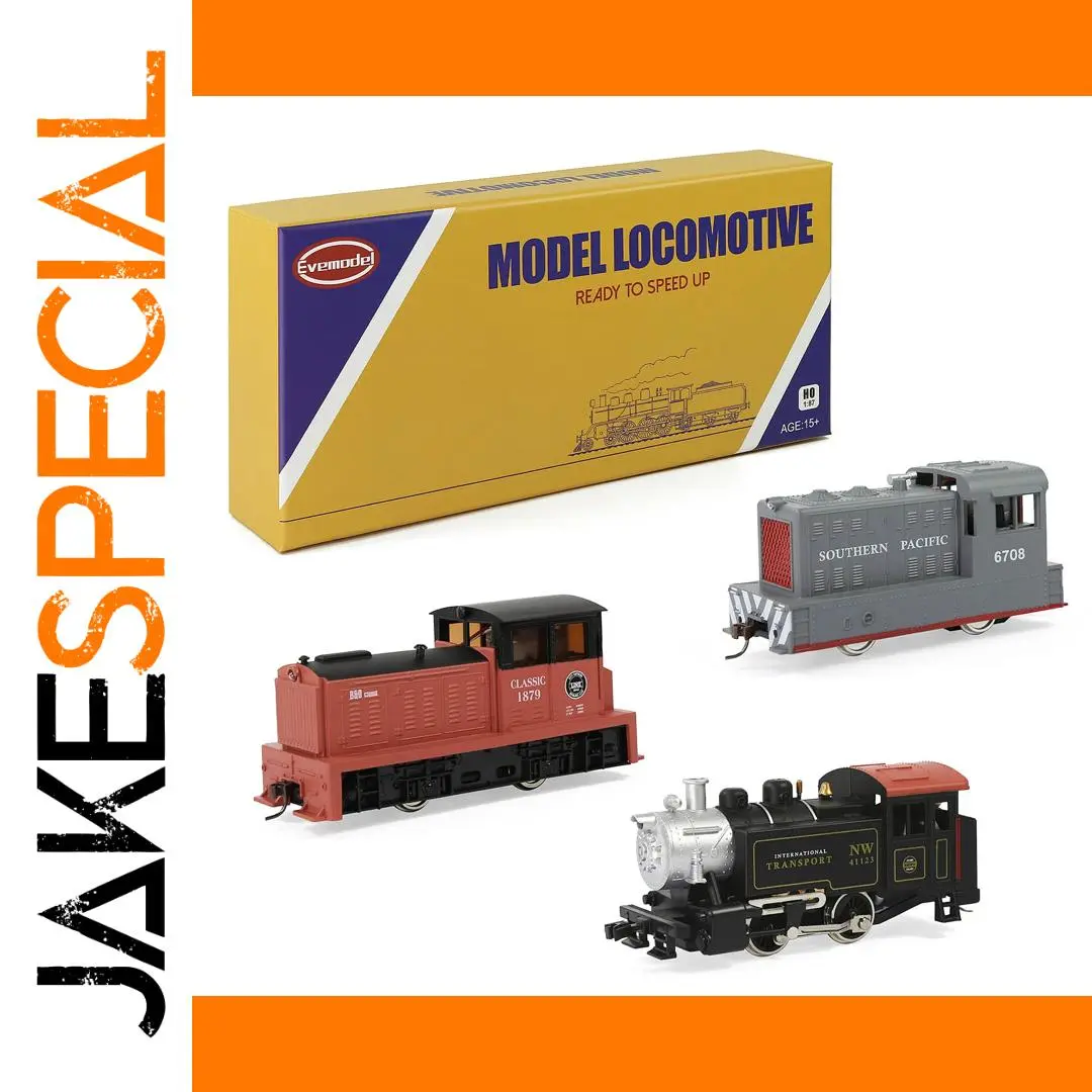Evemodel HO Scale Vintage Freight Locomotive 1 Evemodel HO Scale Vintage Freight Locomotive