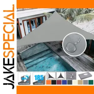 Waterproof Polyester Triangle Shade Sail for Outdoors
