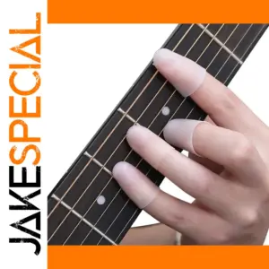Ultra-thin Silicone Guitar Finger Protector 0.38mm