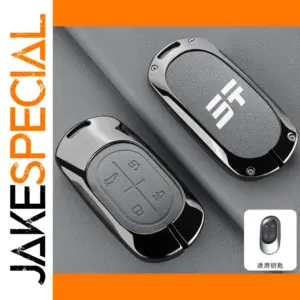 Full-Metal Car Key Cover for 2024-2025 Models