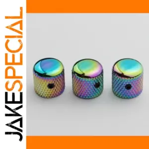 Rainbow Chameleon Copper Guitar Control Knob Set