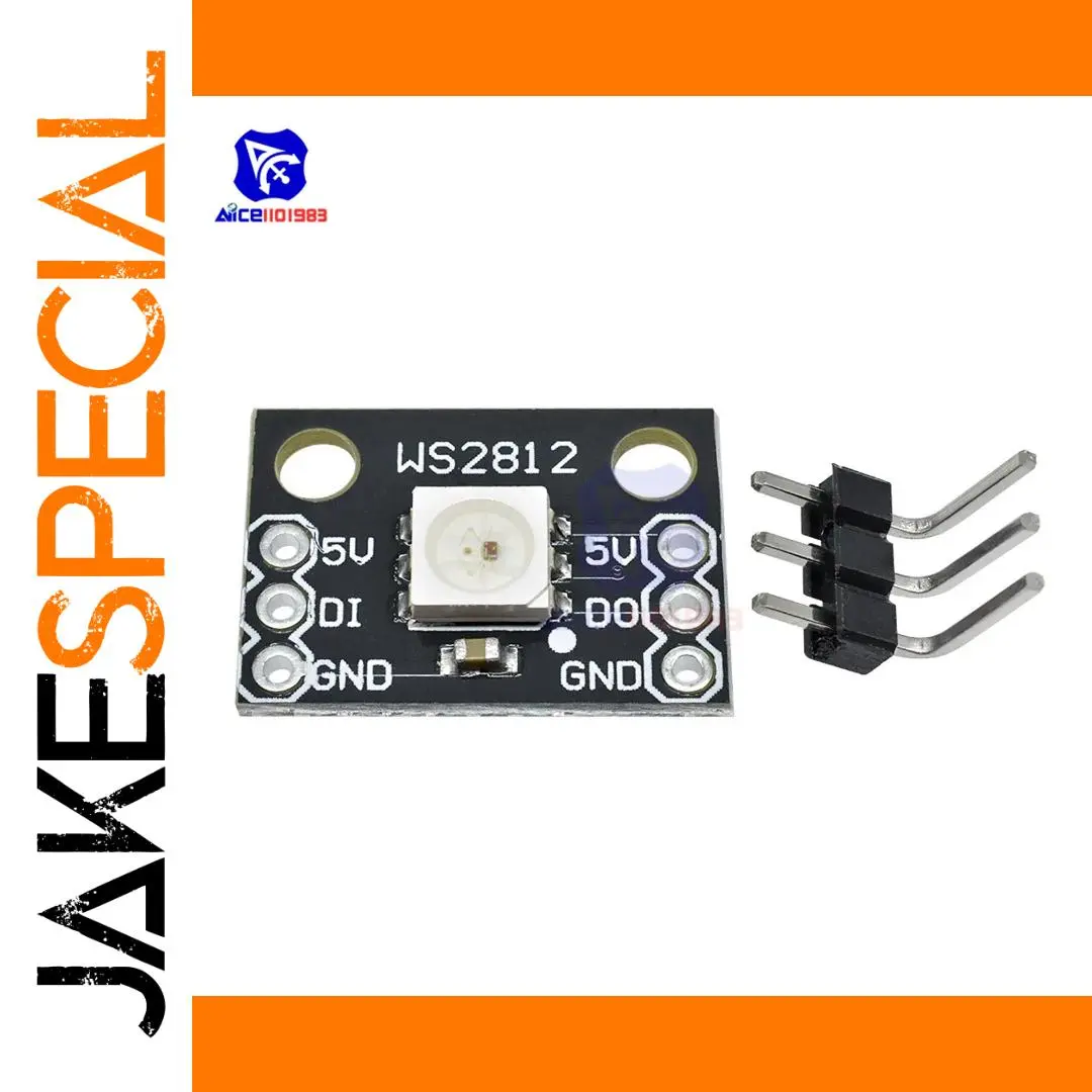 WS2812 RGB LED Breakout Module for Addressable Lighting 1 WS2812 RGB LED Breakout Module for Addressable Lighting