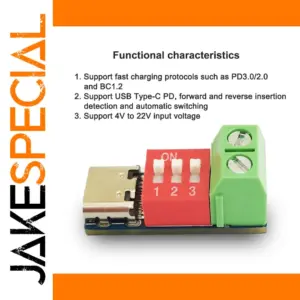 USB-C PD Trigger Board Module for Power Boost
