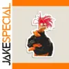 Vibrant Pepe the King Prawn Magnet 3 Sizes