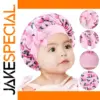 Pink Satin Sleep Cap for Children 2-8
