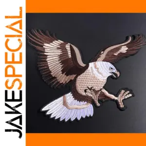 Large Eagle Embroidered Patch 29.3 x 21 cm