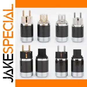 Premium EU Schuko Power Plug with CNC Aluminum