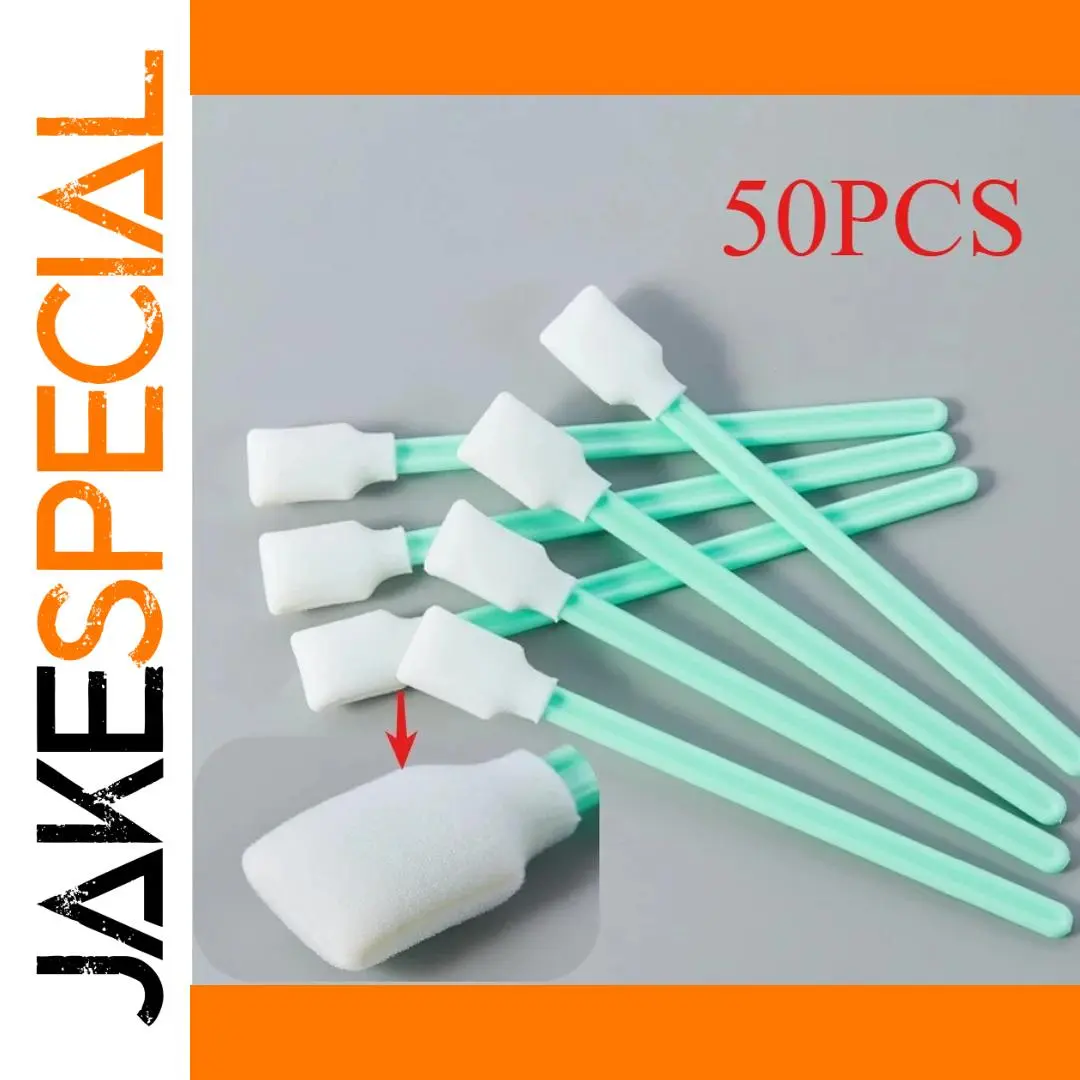 50pcs Printhead Cleaning Swabs for Inkjet Printers 1 50pcs Printhead Cleaning Swabs for Inkjet Printers