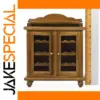 Miniature Wooden Wine Cabinet for Dollhouses