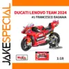 2024 Ducati 1:18 Scale Die-Cast Motorcycle Model