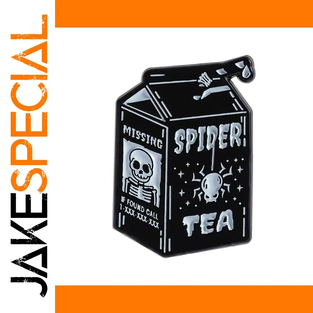 Skull Series Brooch with Hydration Message 1 Skull Series Brooch with Hydration Message