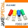 Vibrant 16-14 AWG Female Insulated Crimp Terminals