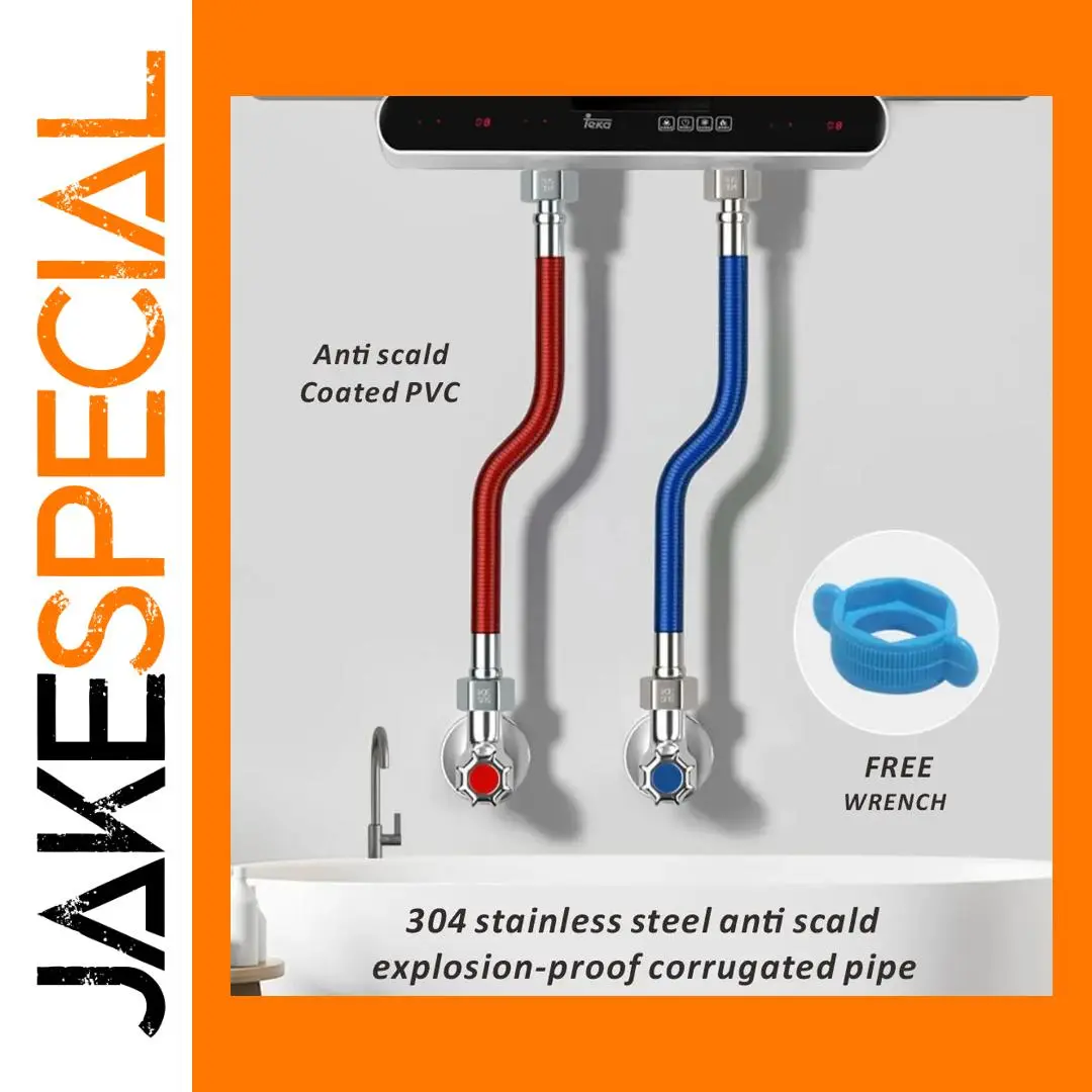 Durable 304 Stainless Steel Shower Hose, Adjustable Length 1 Durable 304 Stainless Steel Shower Hose, Adjustable Length