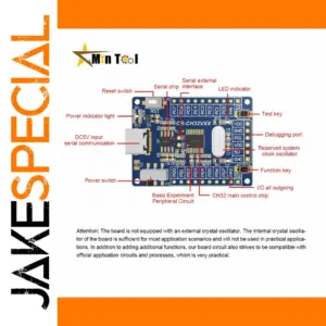 Blue RISC-V CH32V003 Development Board Kit