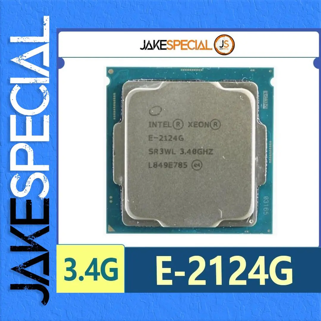 Intel Xeon E-2124G CPU for Workstations 1 Intel Xeon E-2124G CPU for Workstations