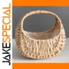 Rustic Rattan Flower Basket for Elegant Decor