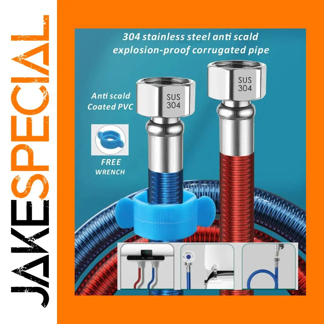 Durable SUS304 Stainless Steel Shower Hose 1 Durable SUS304 Stainless Steel Shower Hose