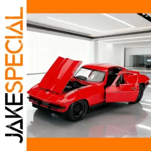 Red Chevrolet Corvette F8 1:24 Diecast Model