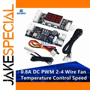 High-Performance DC PWM Fan Speed Controller Kit