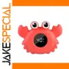 Red Crab Baby Bath Thermometer with Digital Display