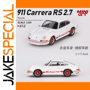 Porsche 911 Carrera RS 2.7 Diecast Model 1:64