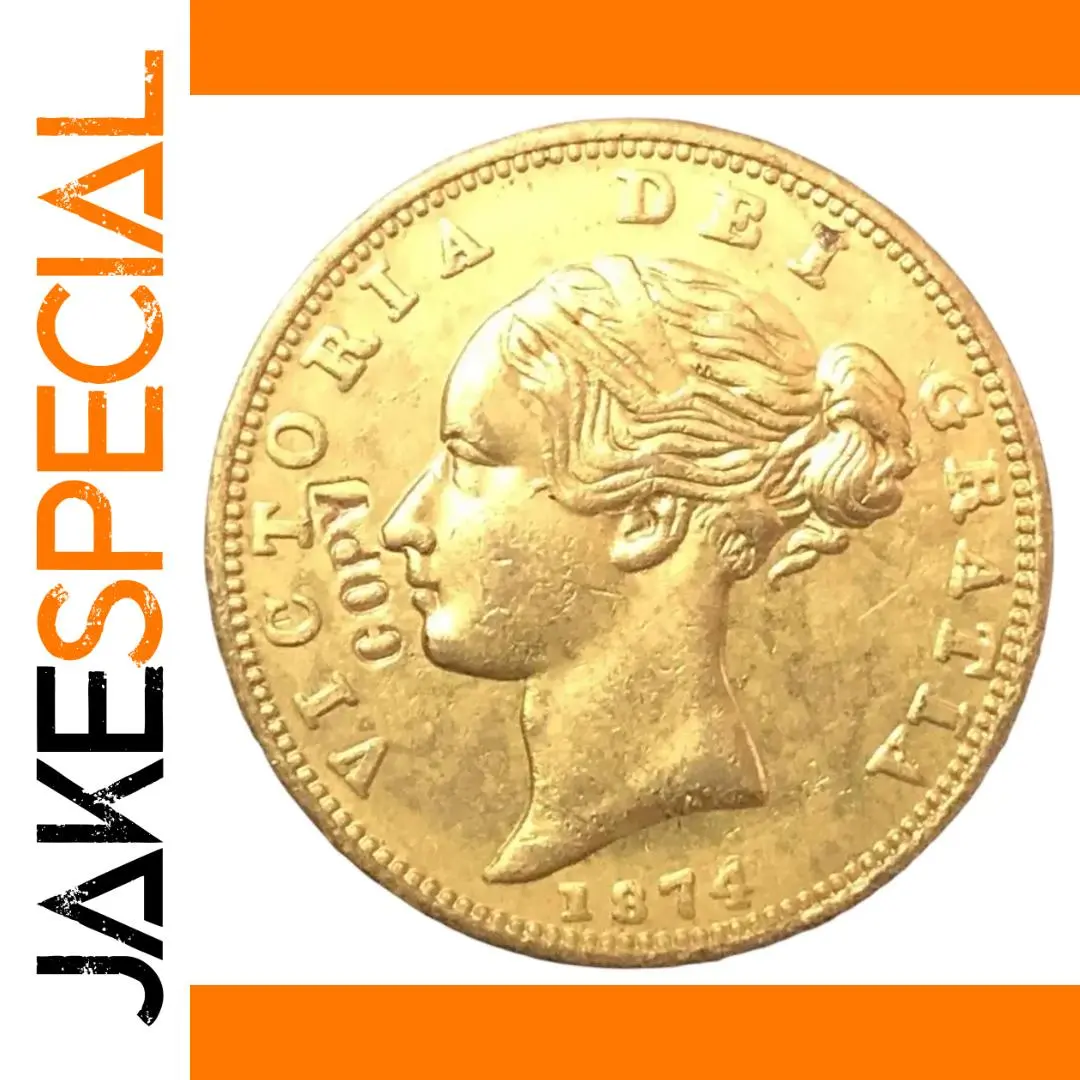 Vintage Queen Victoria 1 Sovereign Replica 1 Vintage Queen Victoria 1 Sovereign Replica