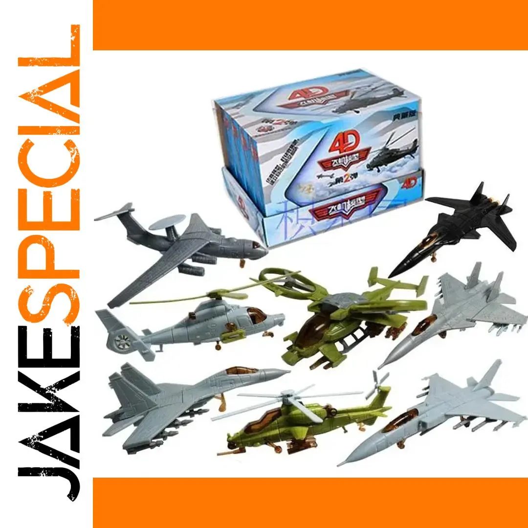 Military Aircraft Model Set 8PCS 1:150 Scale 1 Military Aircraft Model Set 8PCS 1:150 Scale