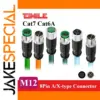 Industrial M12 Ethernet Cable 8P, IP67, 1-10M