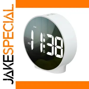 Digital LED Alarm Clock with 100mm Display