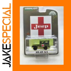 1976 Jeep DJ-5 Ambulance Diecast Model in Green