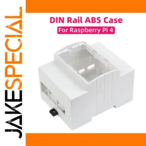 DIN Rail ABS Enclosure for Raspberry Pi 4