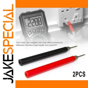 Insulated Test Probe Tips for Electrical Testing