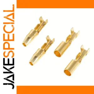 3.9mm Brass Bullet Connector Set for Wires