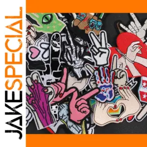 Vibrant Handmade Iron-On Patches Set