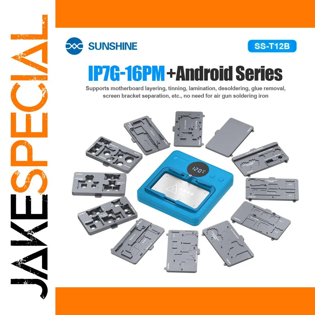 SUNSHINE SS-T12B Motherboard Heating Platform 1 SUNSHINE SS-T12B Motherboard Heating Platform