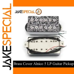 Hollow Brass Cover Humbucker Pickup for LP Guitars