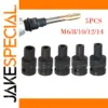 Black Chromium-Vanadium Tap Socket Set (6mm-14mm)