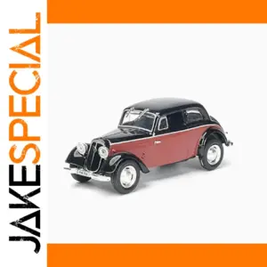 Vintage 1/43 Scale Diecast Car Model in Three Colors
