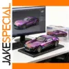 Vibrant Purple 1:24 Diecast Sports Car Model
