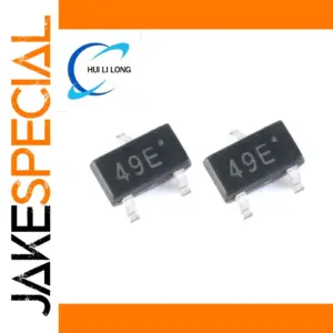 50-Pack SS49E Hall Effect Sensor Switches in SOT-23