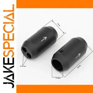 Aluminium Audio Y Splitter 40mm with RCA Jacks