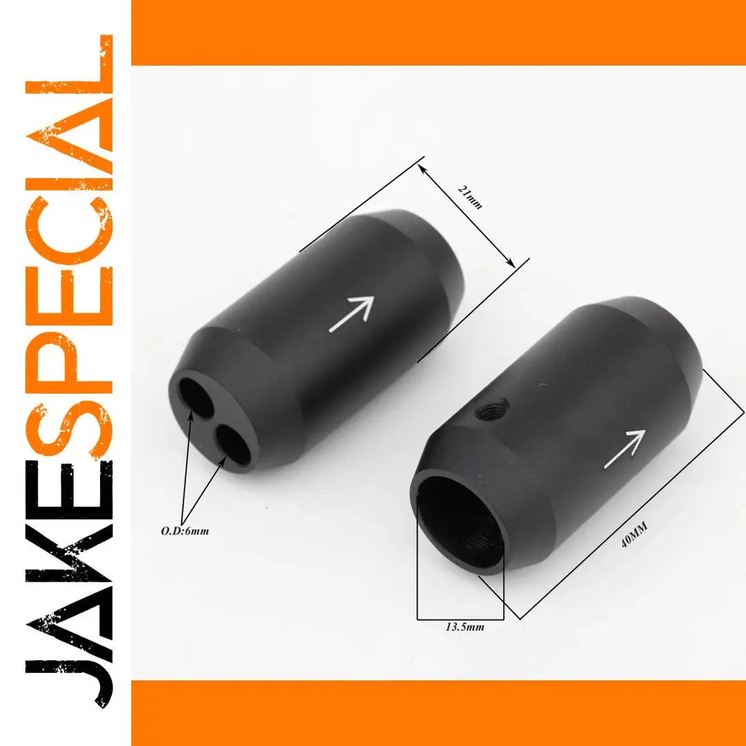 Aluminium Audio Y Splitter 40mm with RCA Jacks 1 Aluminium Audio Y Splitter 40mm with RCA Jacks