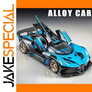 Blue Alloy 1:32 Scale Sports Car Model