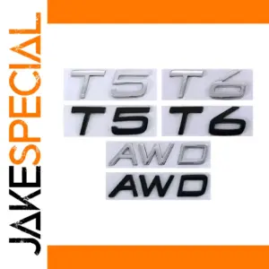 T5 T6 AWD Emblem Set for Vehicles