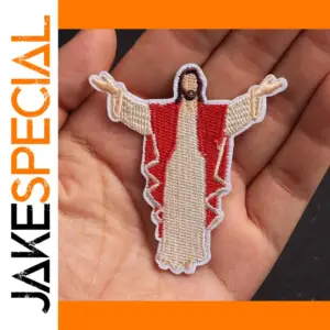 Jesus Patch Set - 5 Embroidered Patches