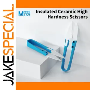 Insulated Ceramic Scissors for Electronics Repair