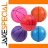 Vibrant Inflatable Rubber Basketball Toy 6"/8.5"