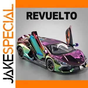 Iridescent 1:24 Lamborghini Revuelto Diecast Model