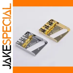 Wilkinson WTB Vintage Guitar Bridge Chrome and Gold